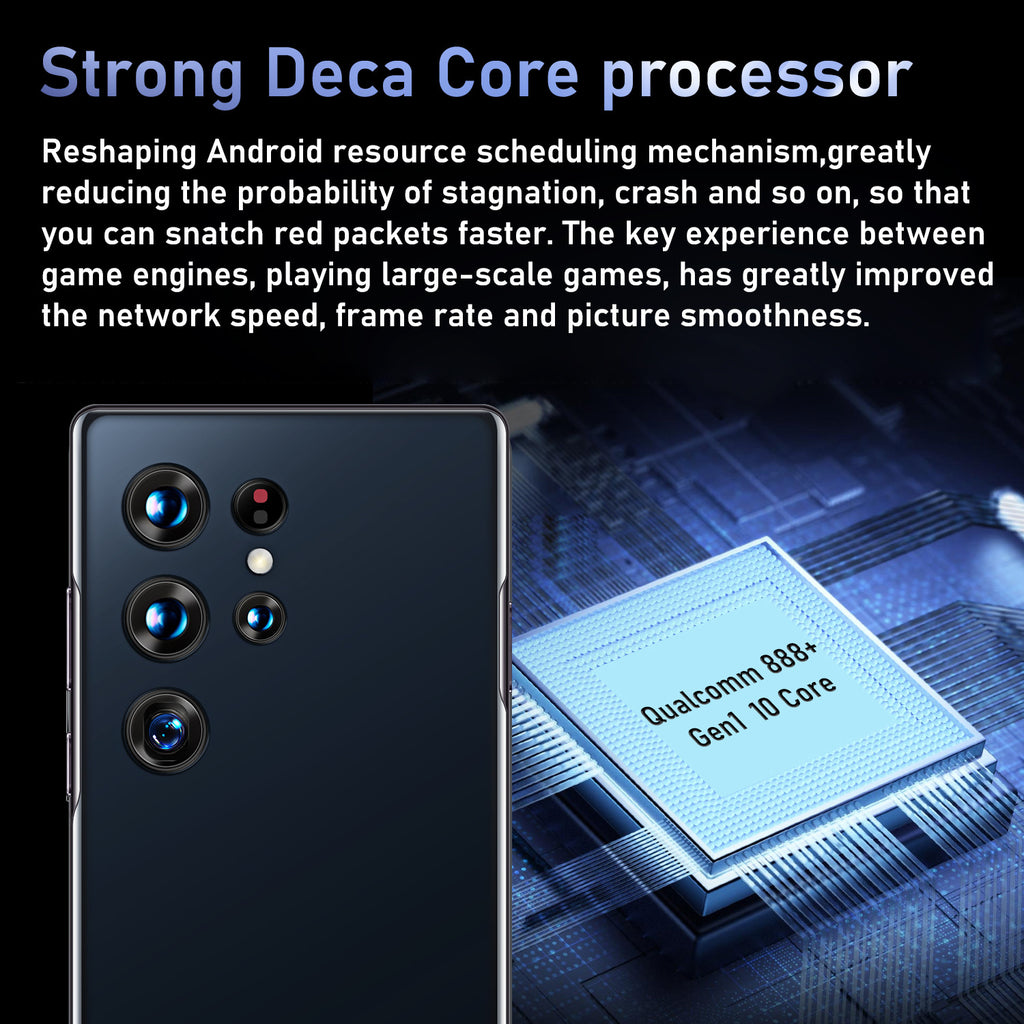 Popular S23+Ultra The phone is really..16+1T Large Memory Mobile Phone7.3High Definition Screen Factory Direct