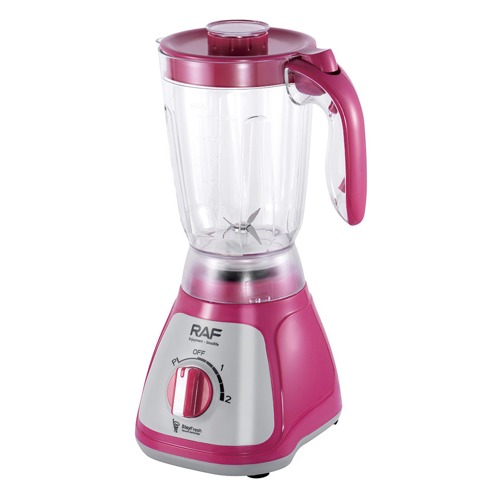 RAF European Standard Blender for Home Use Soy Milk Fruit Juicer Plastic Cup Commercial Smoothie Maker R .2894