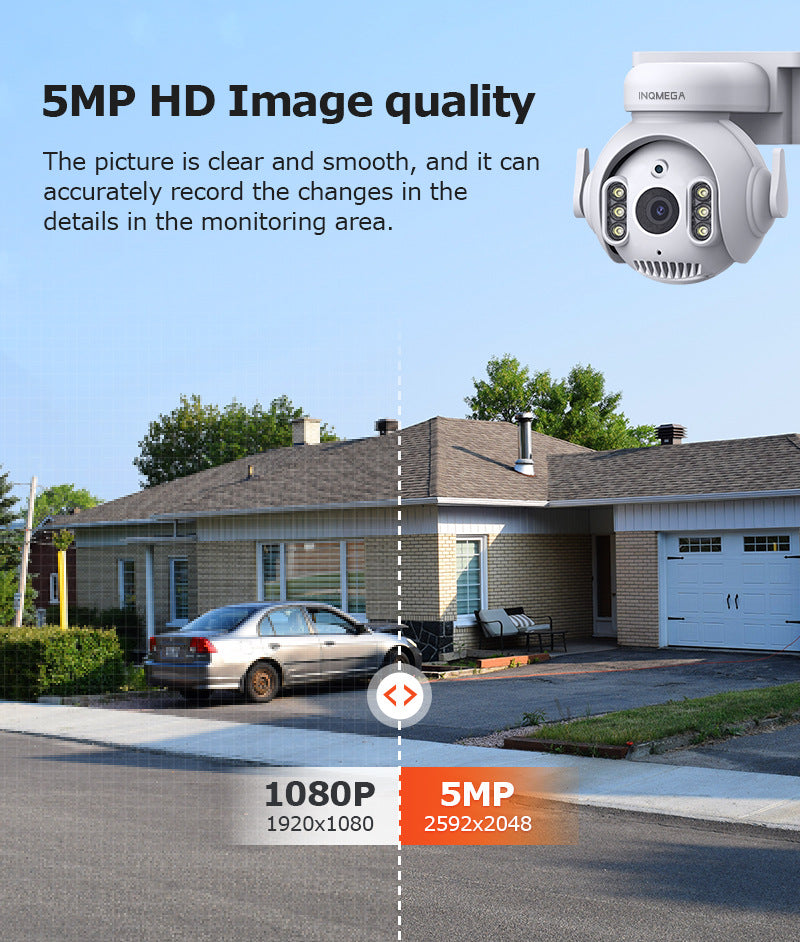 Factory Private Model Graffiti Camera 500Wan HD Full Color Night Vision Surveillance Camera 5MP Outdoor surveillance