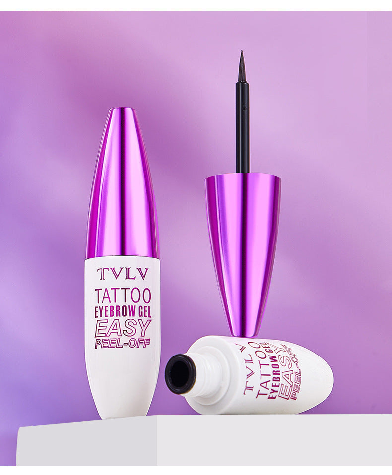 AliExpress Peel-off Eyebrow Cream Film-forming Peel-off Type Long-lasting Waterproof Sweat-proof Eyebrow Cream Packaging Makeup