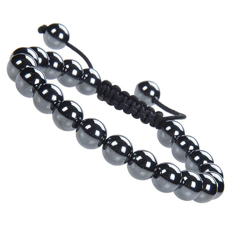 AliExpress Natural Tiger Eye Stone Bracelet Agate Couple Woven Bracelet Peacock Stone Woven Bracelet