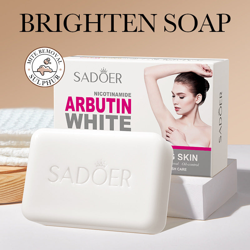 Kojic Acid Whitening Soap100g SADOER Clean Bathing Facial Soap Handmade Soap  Wholesale