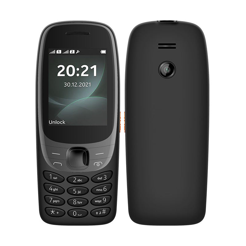 Mobile Phone6310Elderly Phone2G Ultra-long standby loud sound large font multifunctional button elderly phone wholesale