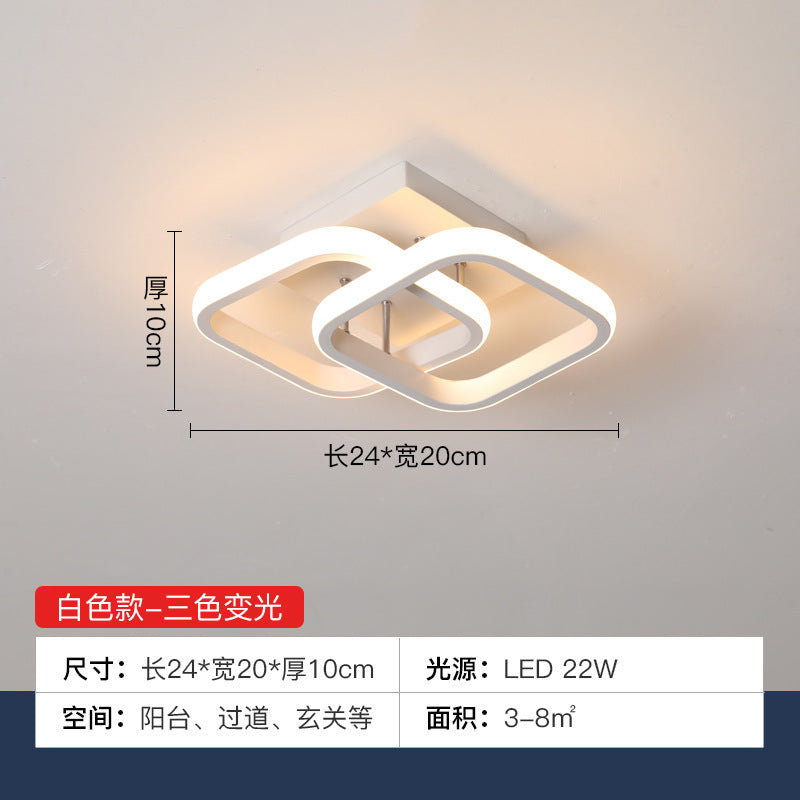 exclusive aisle lights balcony lights LED Modern Minimalist Nordic Creative Personality Cloakroom Living Room Entrance Light