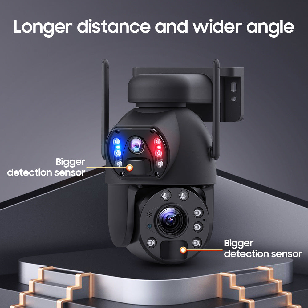 Factory direct sales4G Binocular6MP HD Outdoor Gun Ball Solar Camera202x Zoom Night Vision Camera