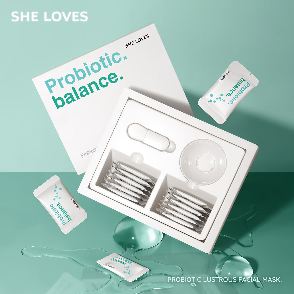 Probiotic Hydrating Mask Set for Moisturizing, Stabilizing, Repairing, Seasonal Changes, Night Recovery, and Soothing