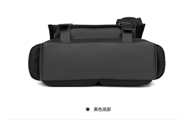 Men's Messenger Bag Multifunctional Crossbody Bag Waterproof Cycling Shoulder Bag Outdoor Commuting Tactical Style Men's Satchel