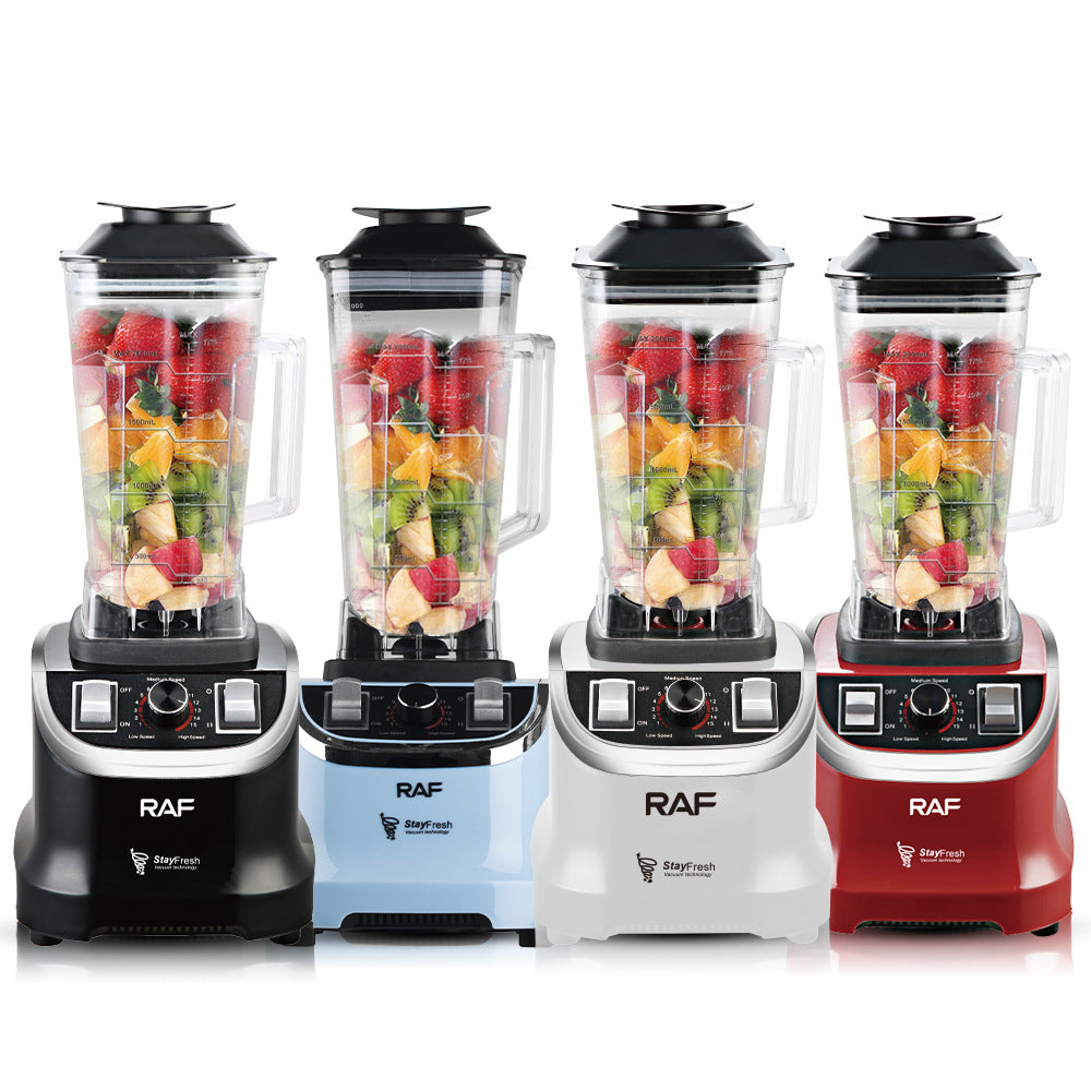 RAF European Standard Household and Commercial Smoothie Multi-Functional 5-in-1 Blender, Blender, Soy Milk, Fruit Juicer
