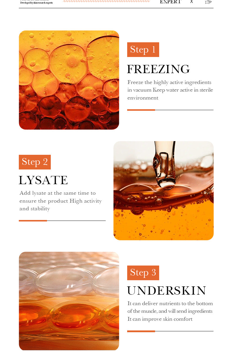 Oligopeptide Freeze-Dried Powder Set BIOAOUA Hydrating Moisturizing Nourishing Skin Care Wholesale for  Trade