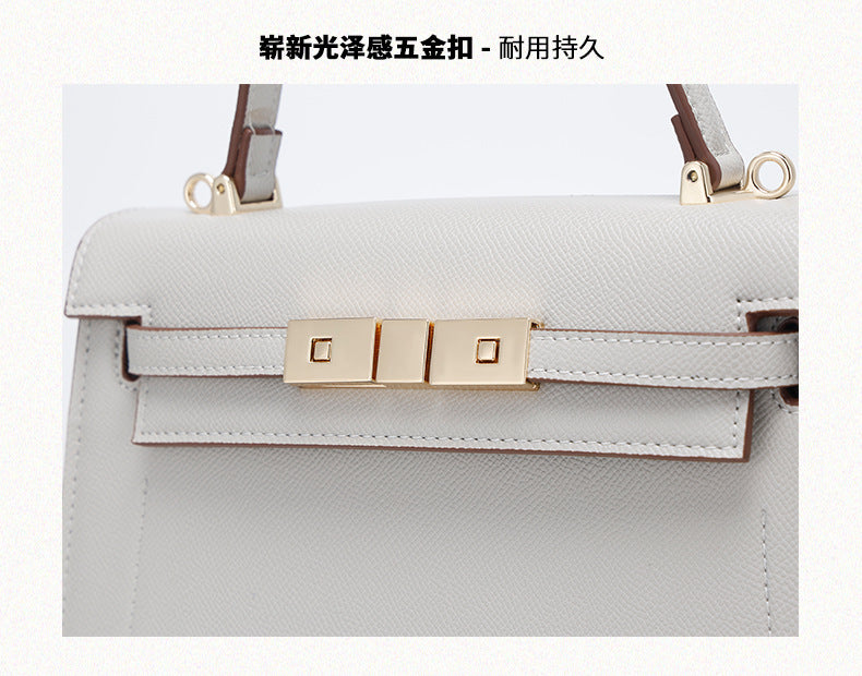 2024New Fashion Kelly Bag Crossbody Bag Versatile Trendy Handbag Shoulder Bag Women's Bag