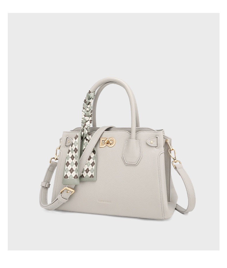 Elegant Handbag for Women Mother's Day Gift Birthday Light Luxury Versatile New Trendy Middle-aged Ladies Mom Bag Commuting