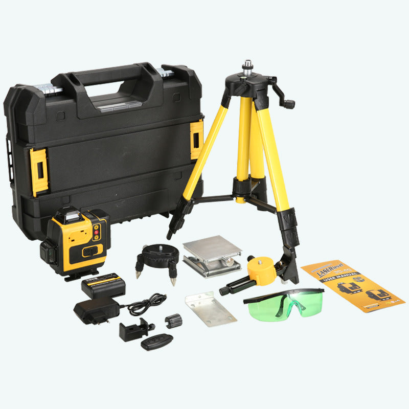 Wholesale16Green Line Laser Level Wall Level Floor Level Infrared Laser Blue High Precision Strong Light Level