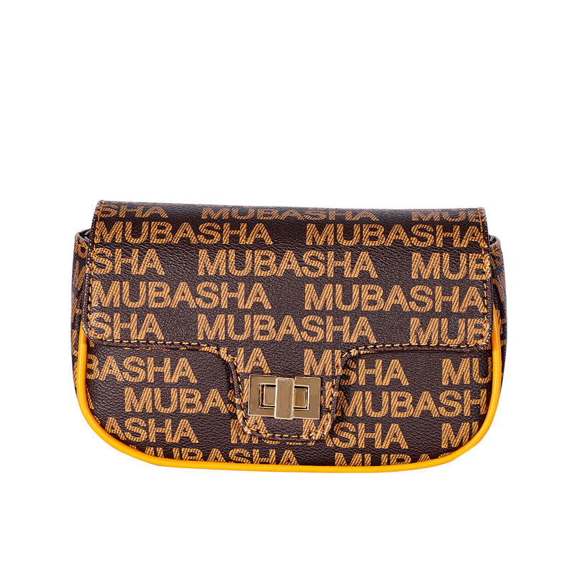 New Trendy Chain Bag for Women, Vintage Floral Shoulder Bag, Light Luxury Small Square Bag, Retro Stylish Crossbody Bag