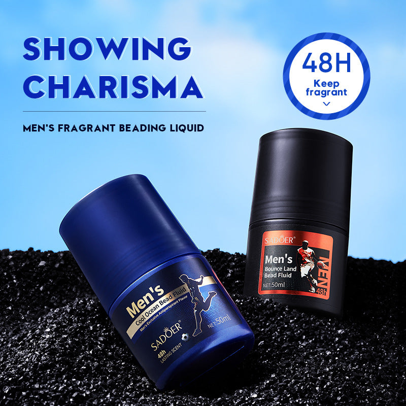 Men's Antiperspirant SADOER Antiperspirant Dry Portable Fragrance Roll-On Deodorant  Wholesale