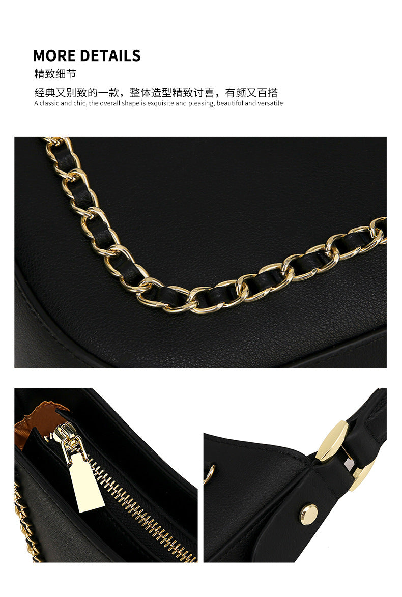 Women's Bag2021Autumn New Underarm Saddle Bag Korean Style Trendy Fashionable Unique Stylish Single Shoulder Women's Bag