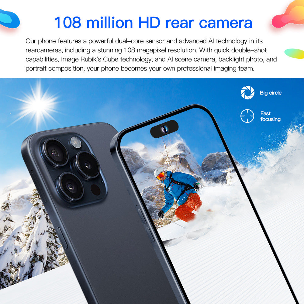 Exclusive Supply i15 Pro Max High-End Smartphone16+1T Smartphones In Stock Wholesale
