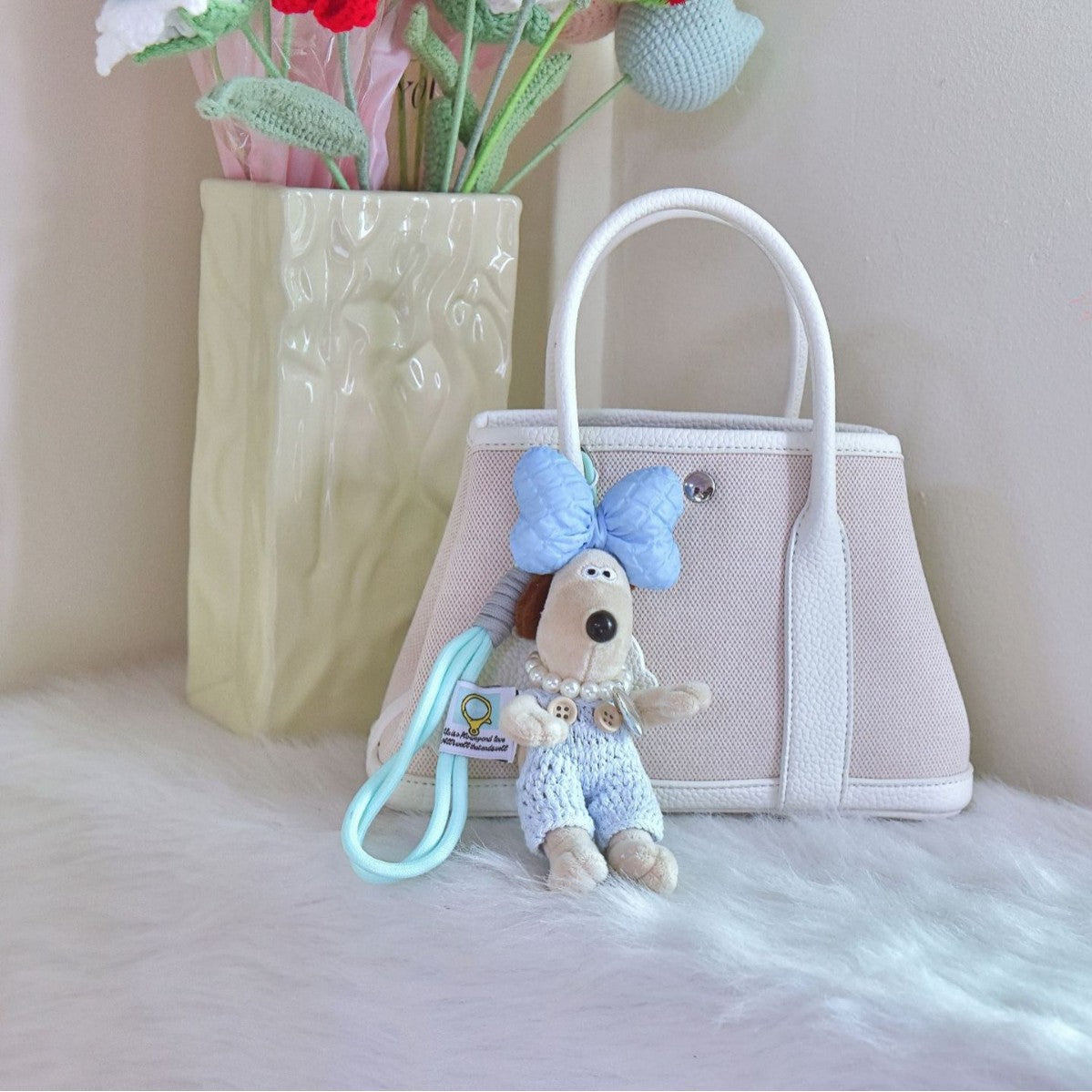 High-end Fashion Handheld Bucket Bag for Women Korean Style New Versatile Trendy Canvas Tote Bag Niche Casual Crossbody Bag