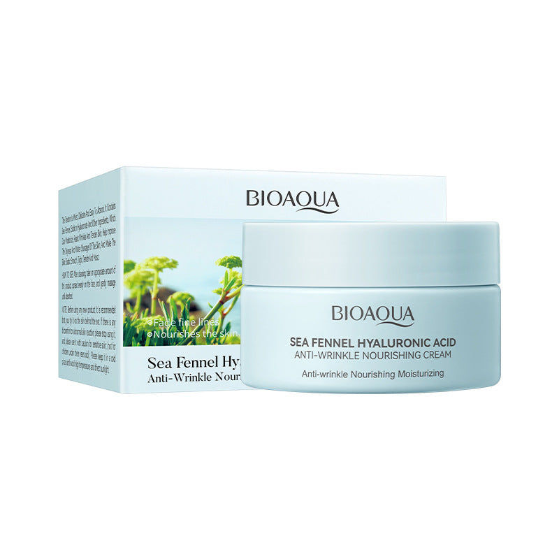 Sea Fennel Hyaluronic Acid Skin Care Set  BIOAOUA Moisturizing Five-Piece Set Cross-Border Wholesale