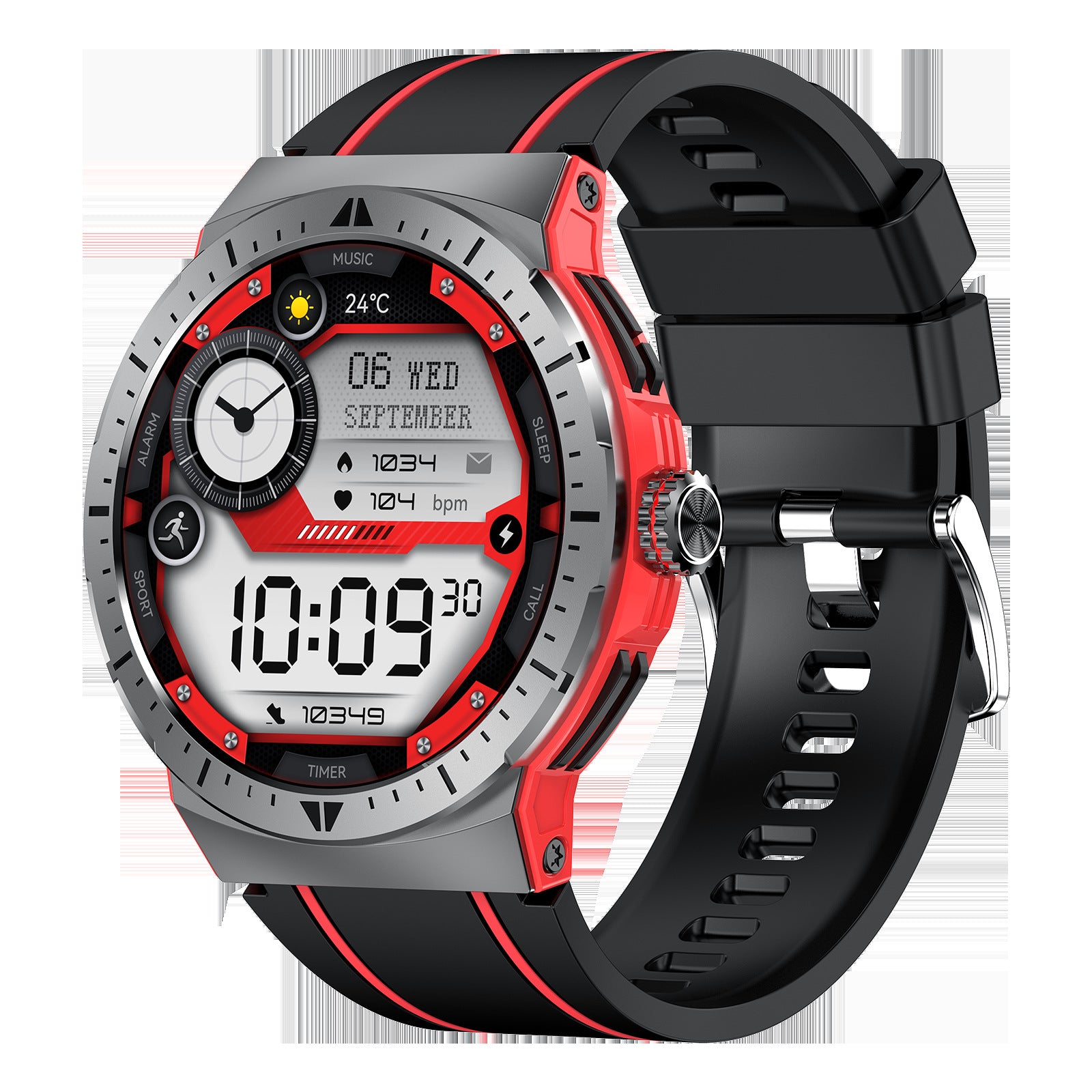 HK52Watch Bluetooth Call Heart Rate Monitoring Exercise Blood Oxygen Blood Pressure AMOLED Multi-Dial Switch Hot Sale