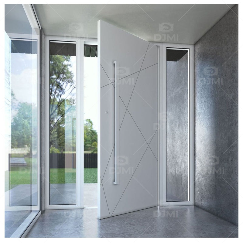 Guangdong Daji Custom America Style Aluminum Luxury Door Pivot for Exterior Main Door Security Tall Entry Modern Doors