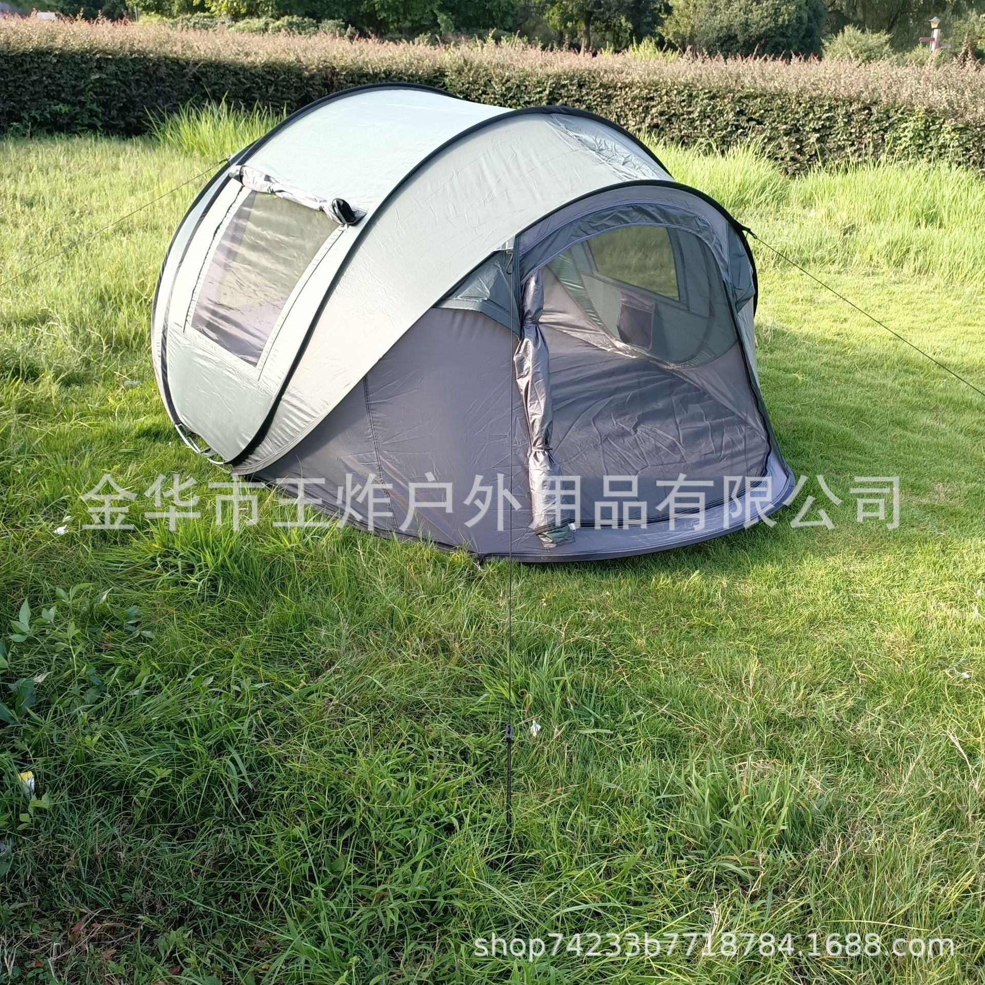 Fully Automatic Hand Throw Quick Open Tent Indoor Children's Tent Camping Windproof Rainproof Sunproof Tent