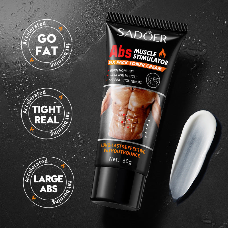 Men's Abdominal Shaping Heating Cream60g SADOER Waist and abdomen slimming cream  wholesale