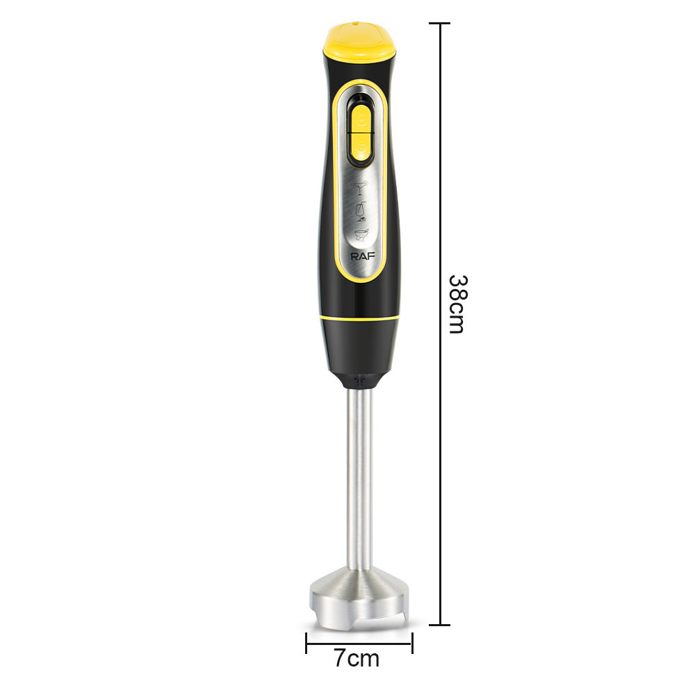 RAF EU Standard Portable Household Food Blender Handheld Electric Stainless Steel Cooking Stick Mixer393