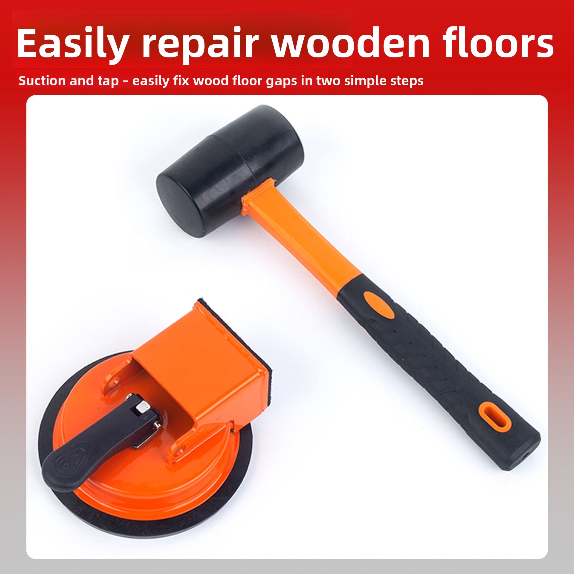 Wooden floor suction cup, powerful lifting tool, floor tile suction cup tool, special tool for handling and installation, ceramic tile suction cup