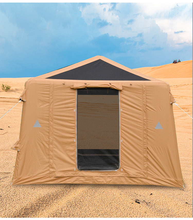 Wholesale Inflatable Tent from Source Factory Middle East Saudi Arabia Tent Black Sunproof Rainproof Automatic Quick Open3*