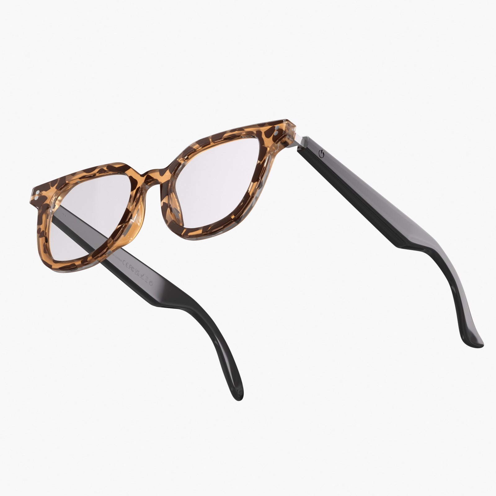 European and American Private Models AI Translation Smart Bluetooth Glasses A12Open-type Anti-leakage Sound Unisex Glasses