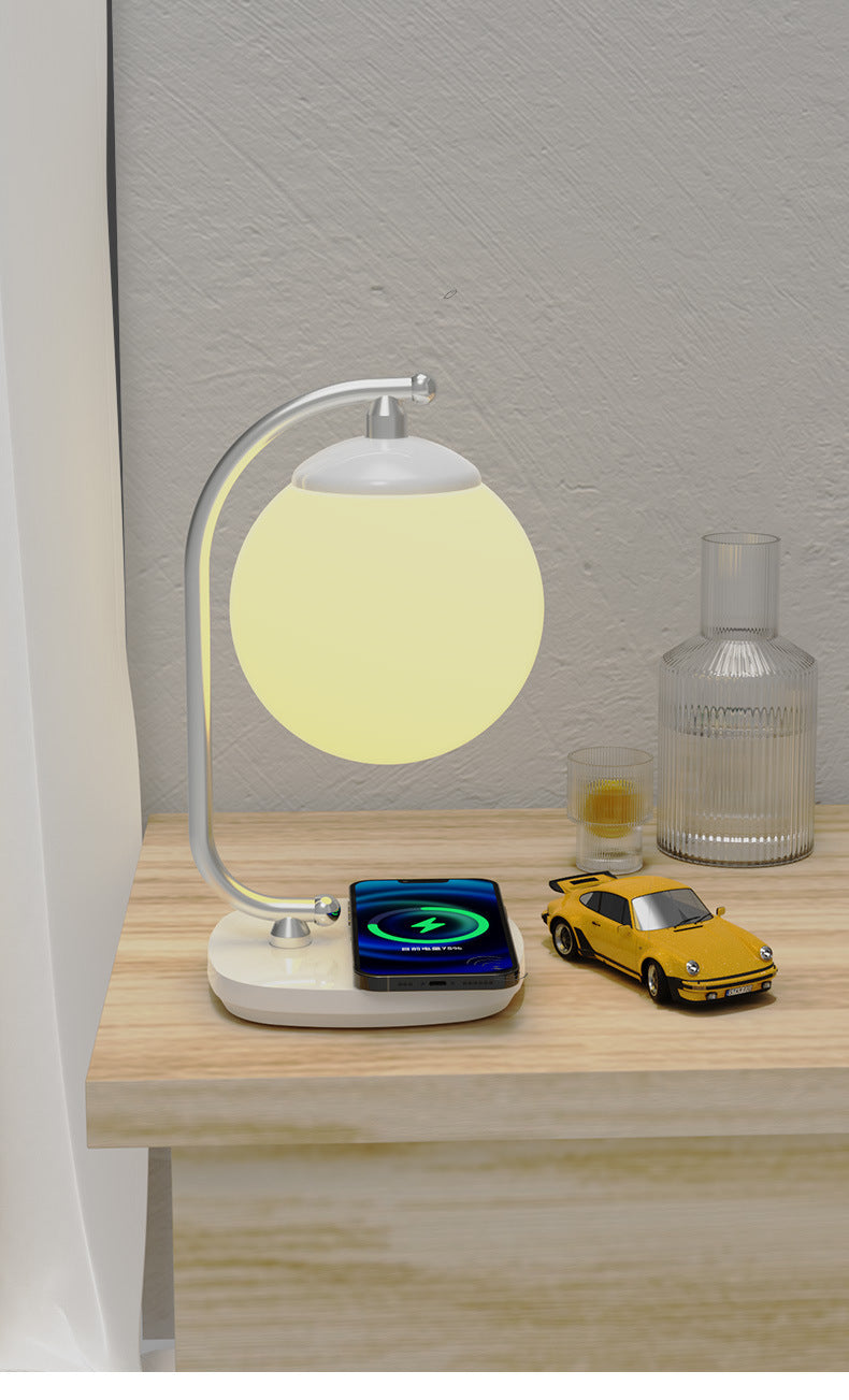Moon15w Radio Outdoor Camping Atmosphere Lamp Bedroom Table Lamp Bedside High-end Eye Protection Night Light
