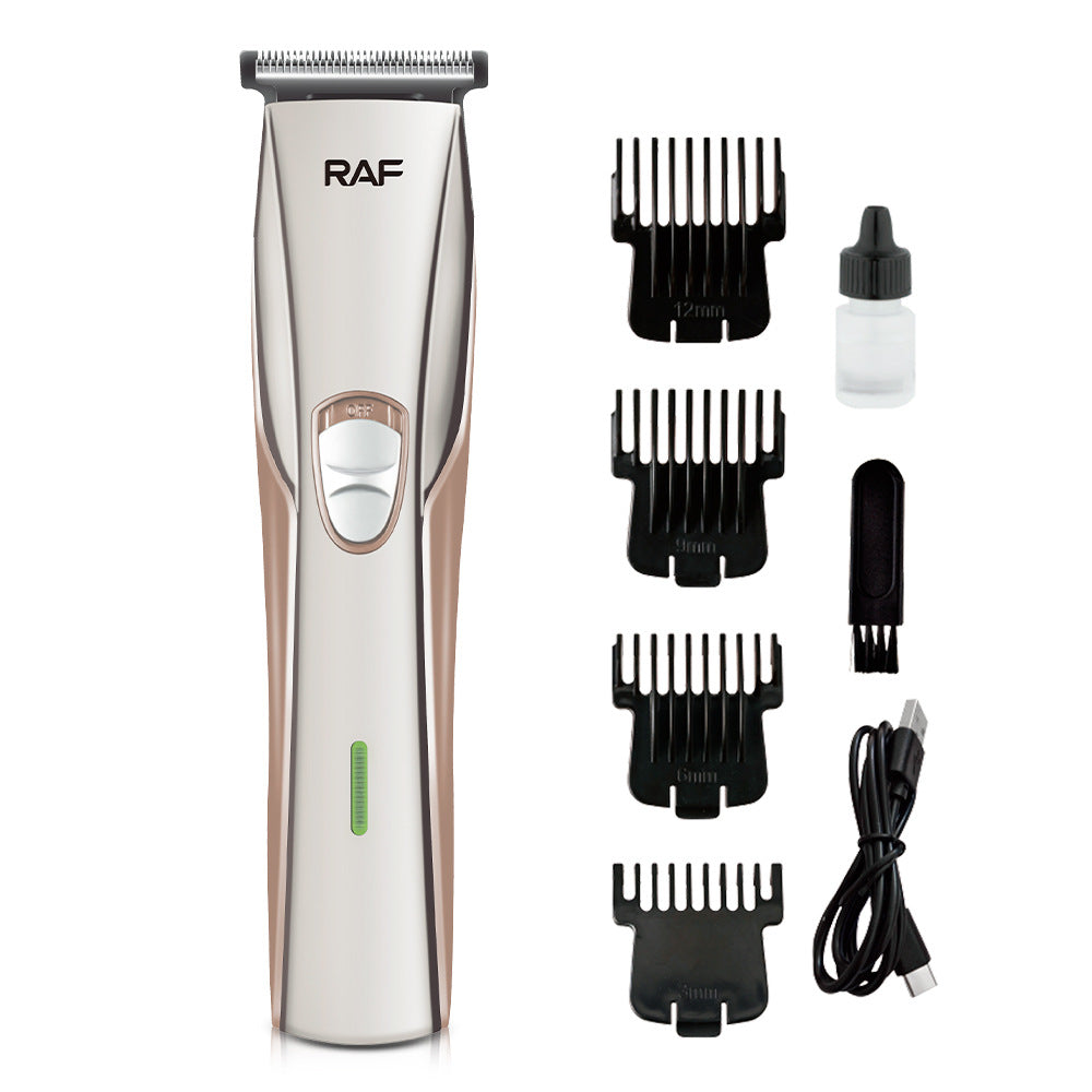RAF New Electric Hair Clipper Multifunctional Electric Hair Clipper Haircut Set Electric Clipper USB Interface