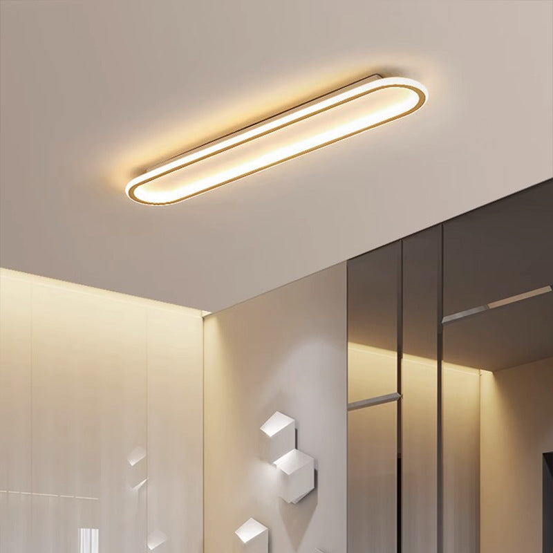Nordic Ultra-Thin Ceiling Light Rectangular led Living Room Lamps Modern Minimalist Round Lamp Bedroom Lamp Office Lamps