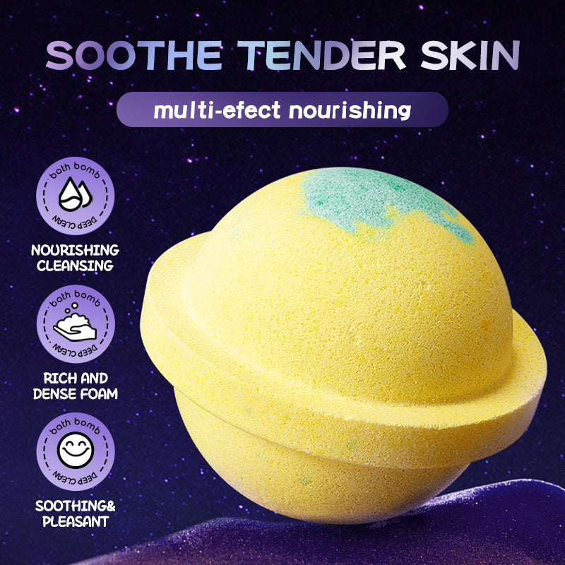 Planet Bath Salt Ball120g SADOER Clean Fragrance Bath Ball  Wholesale