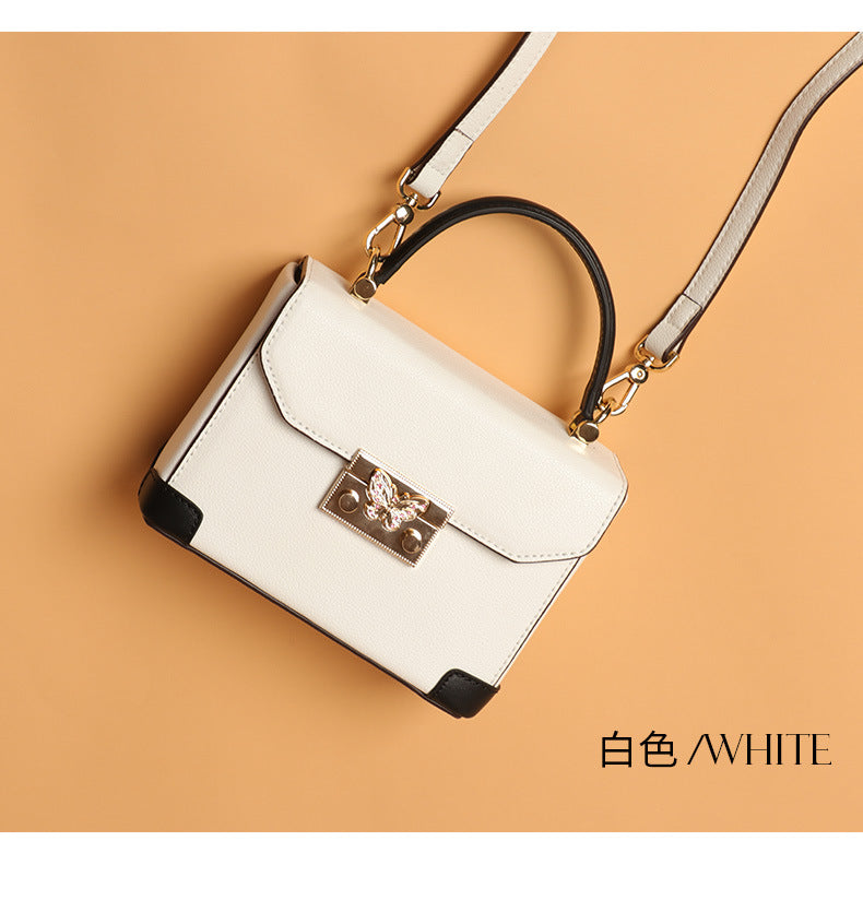 2024New Women's Small Square Bag Fashion Simple Shoulder Crossbody Bag Chain Bag Direct from Manufacturer