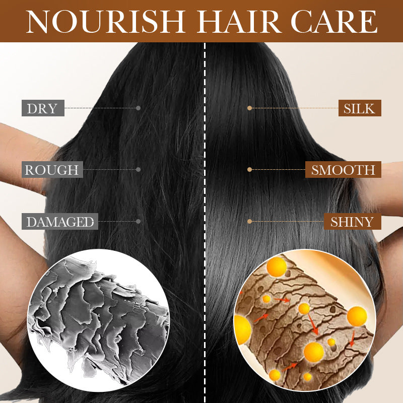 Batahana Nourishing Hair Mask SADOER Soothing and Moisturizing Conditioner Sachet Cross-Border Wholesale