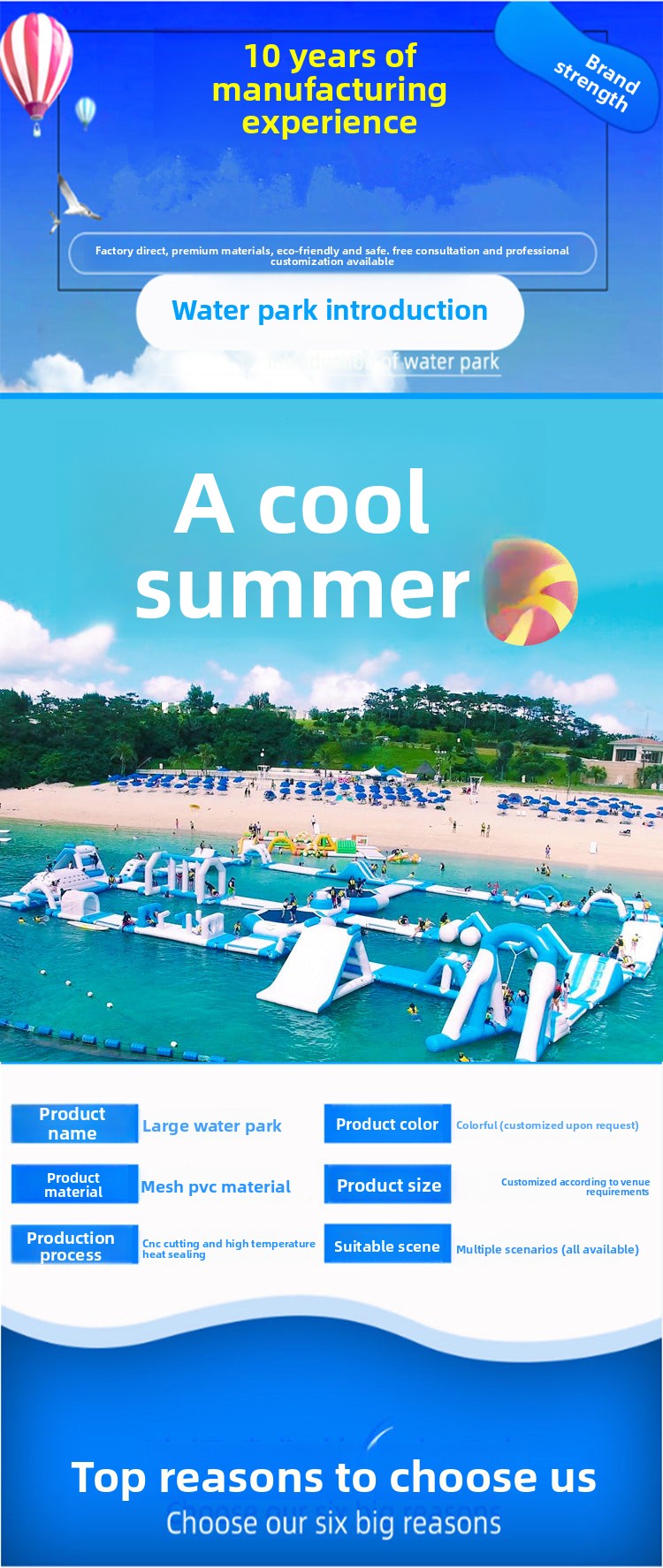 Inflatable Water Park Swimming Pool Pool Manufacturer Mobile Castle Equipment Bracket Breakthrough Slide Mobile Amusement