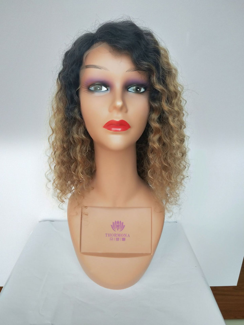 Women's Wavy Short Curly Hair Small Curls Explosive Hairpiece Real Human Hair Wig Wholesale Real Human Hair Wig