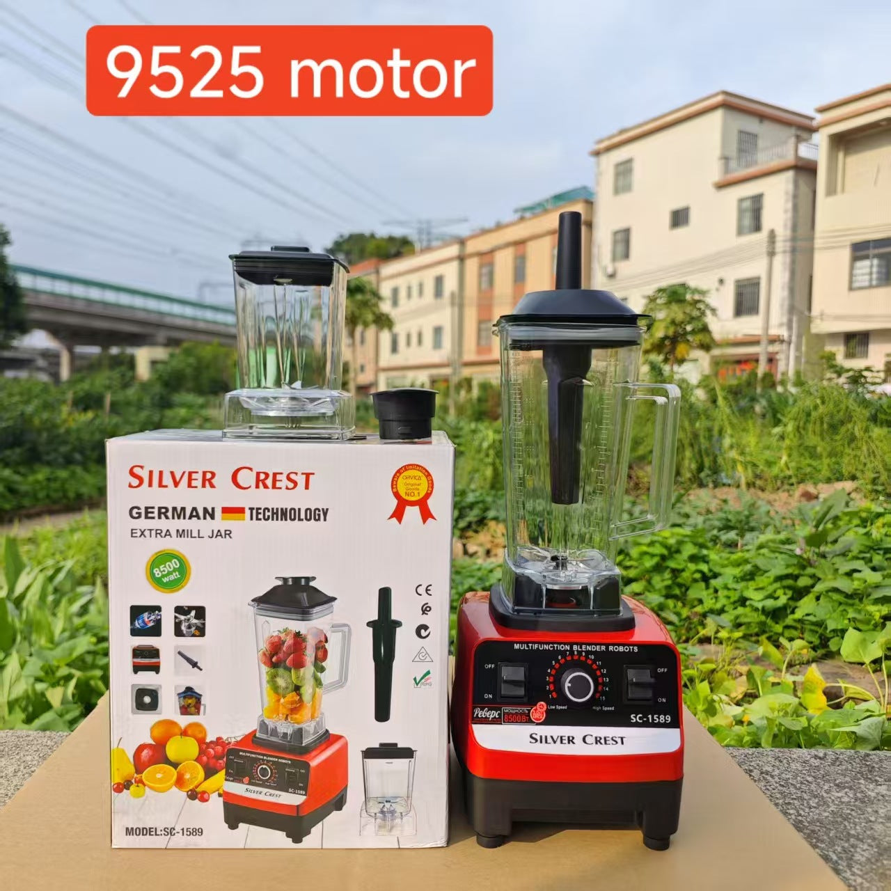 8in1blender North America Europe Stainless Steel Large Capacity Metal Blender Meat Grinder Juicer  Hot Sale