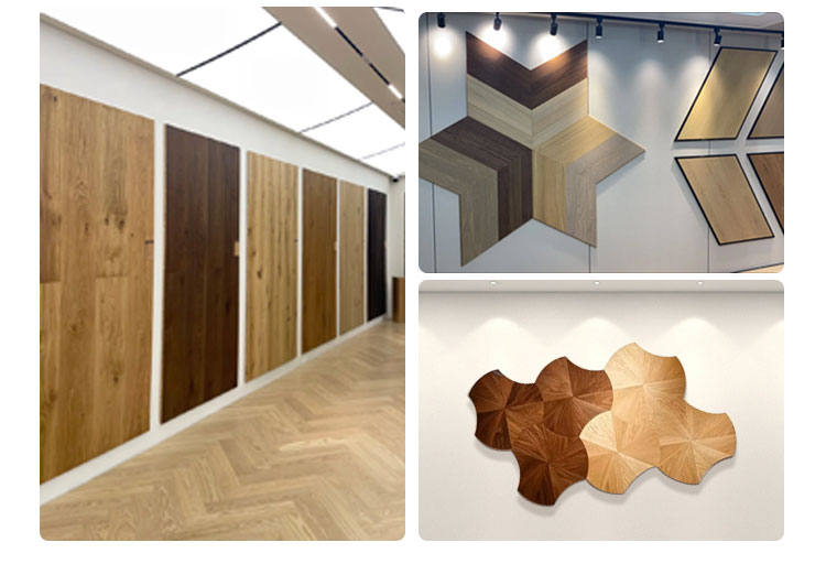 High-End 14mm Custom Solid Wood Oak Lotus Pattern Engineered Laminate Flooring | Multi-Layer Decorative Waterproof Parks