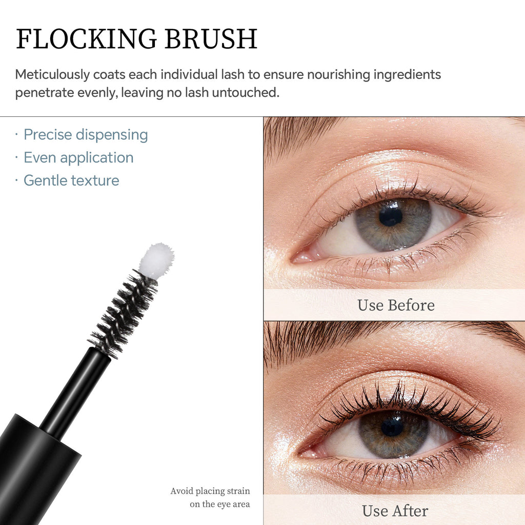 Exclusive Supply Double-ended Ampoule Peptide Eyelash Moisturizing Essence Curling Eyelashes Thick and Long Mascara