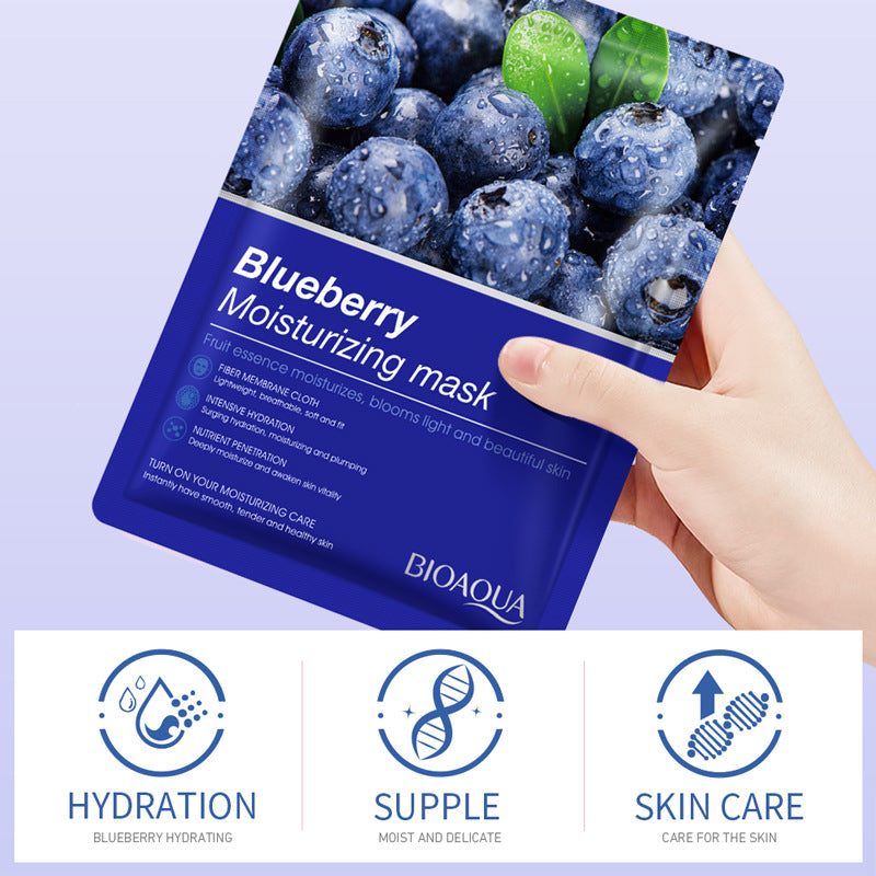 Mask BIOAOUA Plant and Fruit Face Mask Sheets Hydrating and Moisturizing  Wholesale OB