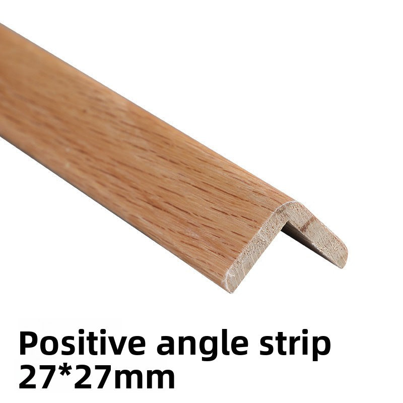 Corner trim for living room, edge protection for wall corners, anti-collision protective strip, decorative trim for doorway, solid wood corner guard strip