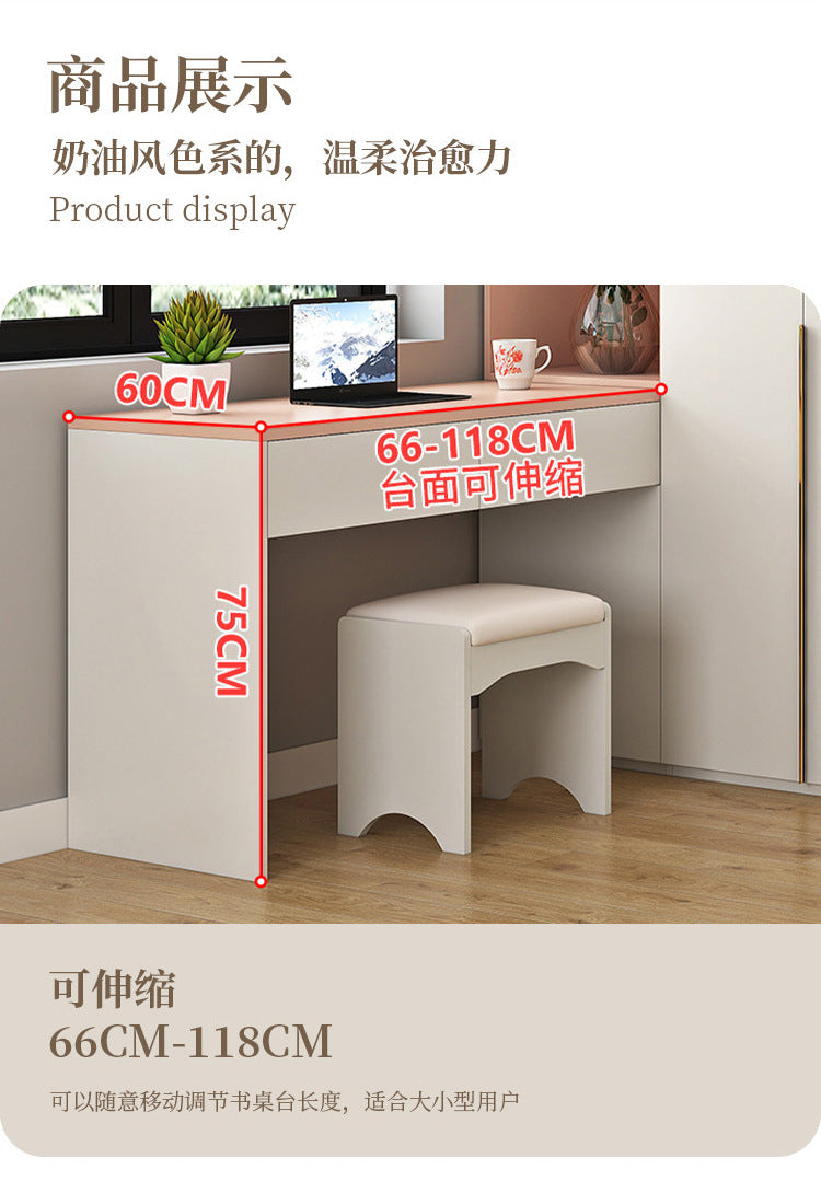 Custom Solid Wood Wardrobe for Home Bedroom Modern Simple Cream Style Hot-Selling Storage Cabinet One-Door to Ceiling Large Wardrobe
