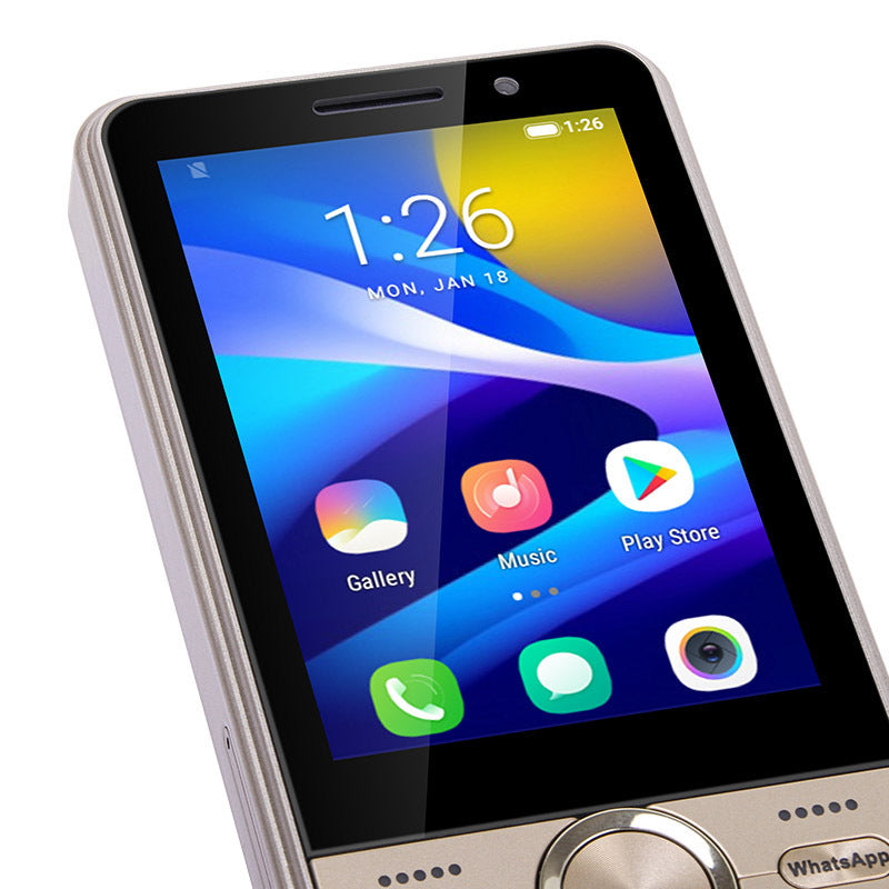 Hot Sale3.5Inch4g Button Smartphone Video Chat gps Pre-installed WhatsApp Android Phone
