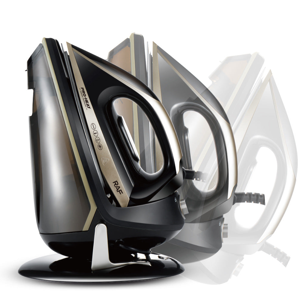 RAF European Standard Pressure Steam2200w Electric Iron Vertical Steam Iron Ceramic Soleplate R.1356