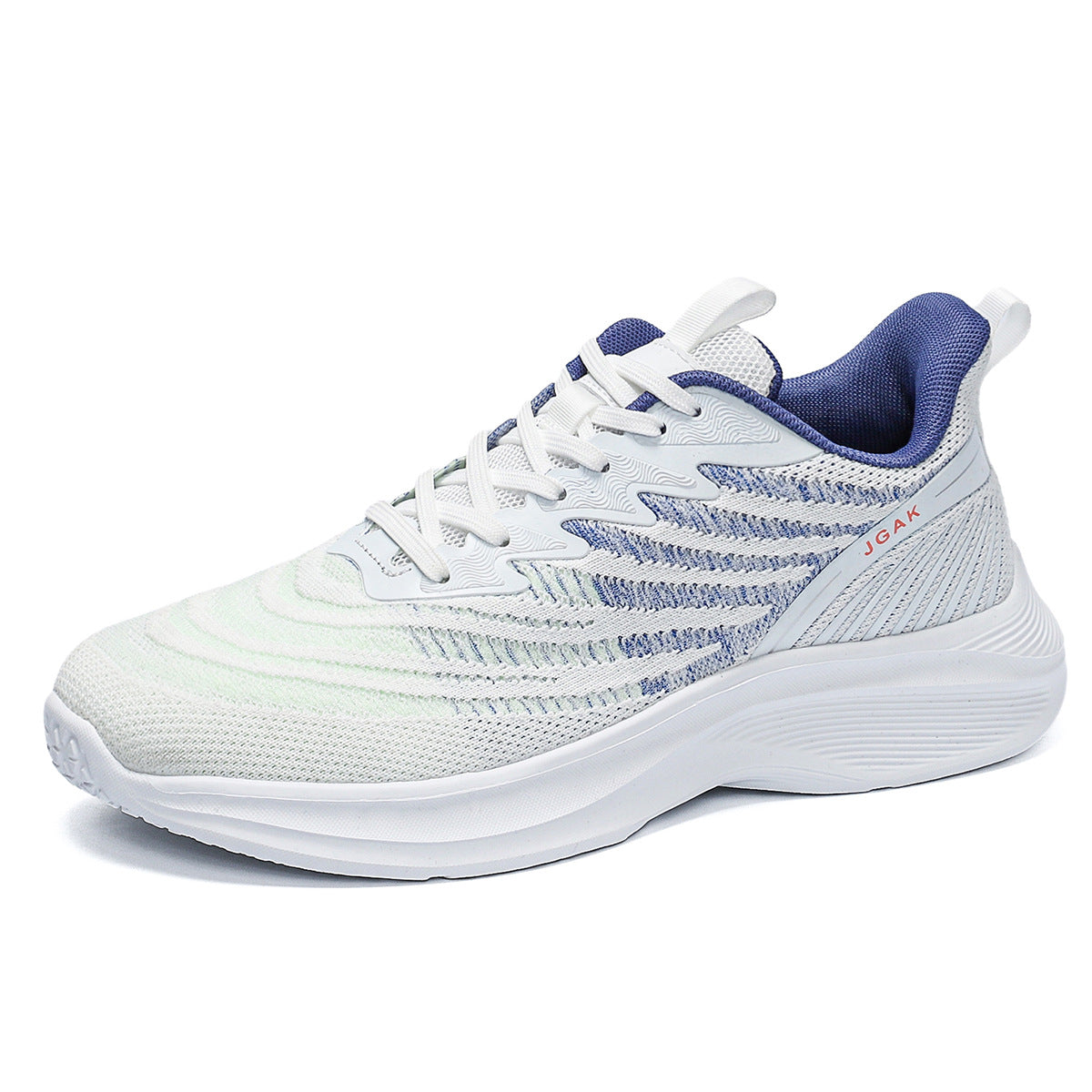 2025Foreign Trade New Fashion Sports Casual Shoes Breathable Mesh Men's Shoes Lightweight Non-Slip Wear-Resistant Running Shoes