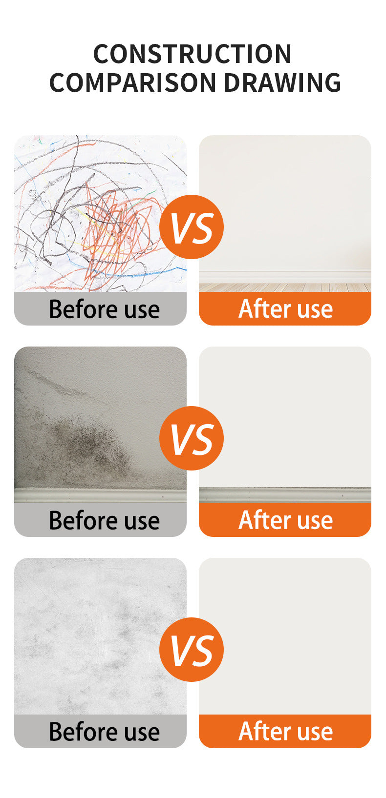 Panda Paint50Small Roller Brush Odorless Eco-Friendly Latex Paint Wall Repair Paint Graffiti Repair Paint Coco Paint Wall Renovation