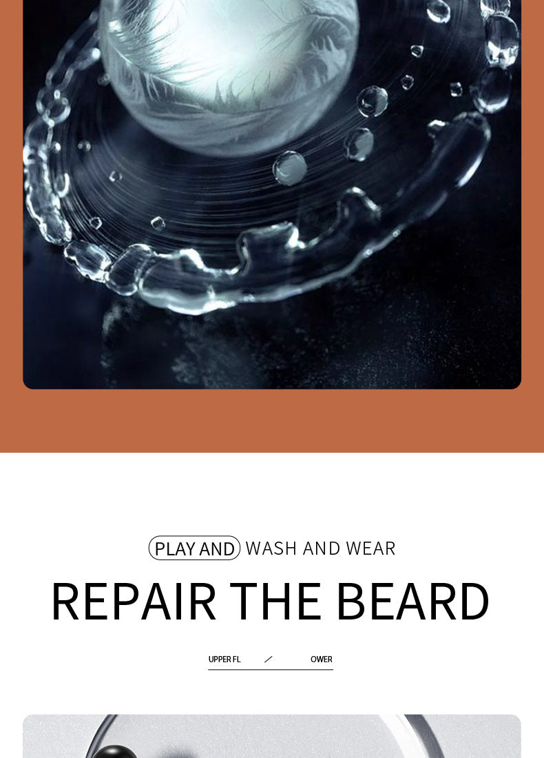 Beard Care Serum SADOER Men's Beard Care Solution30ml  Foreign Trade Wholesale