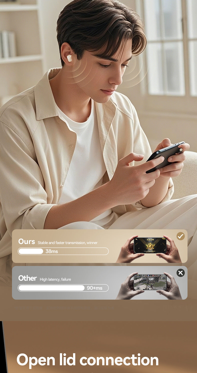 Popular M89Short handle in-ear high-quality sound bone conduction wireless Bluetooth earphones
